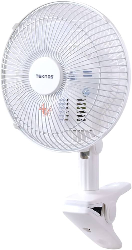Amazon | seathestars 扇風機 クリップ式 360度風向調整 18cm 大型