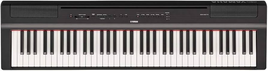 Amazon | ヤマハ YAMAHA 電子ピアノ Pシリーズ 73鍵盤 ブラック P-121B