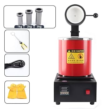 誘導溶解炉電気溶解炉金属卓上水冷インゴット