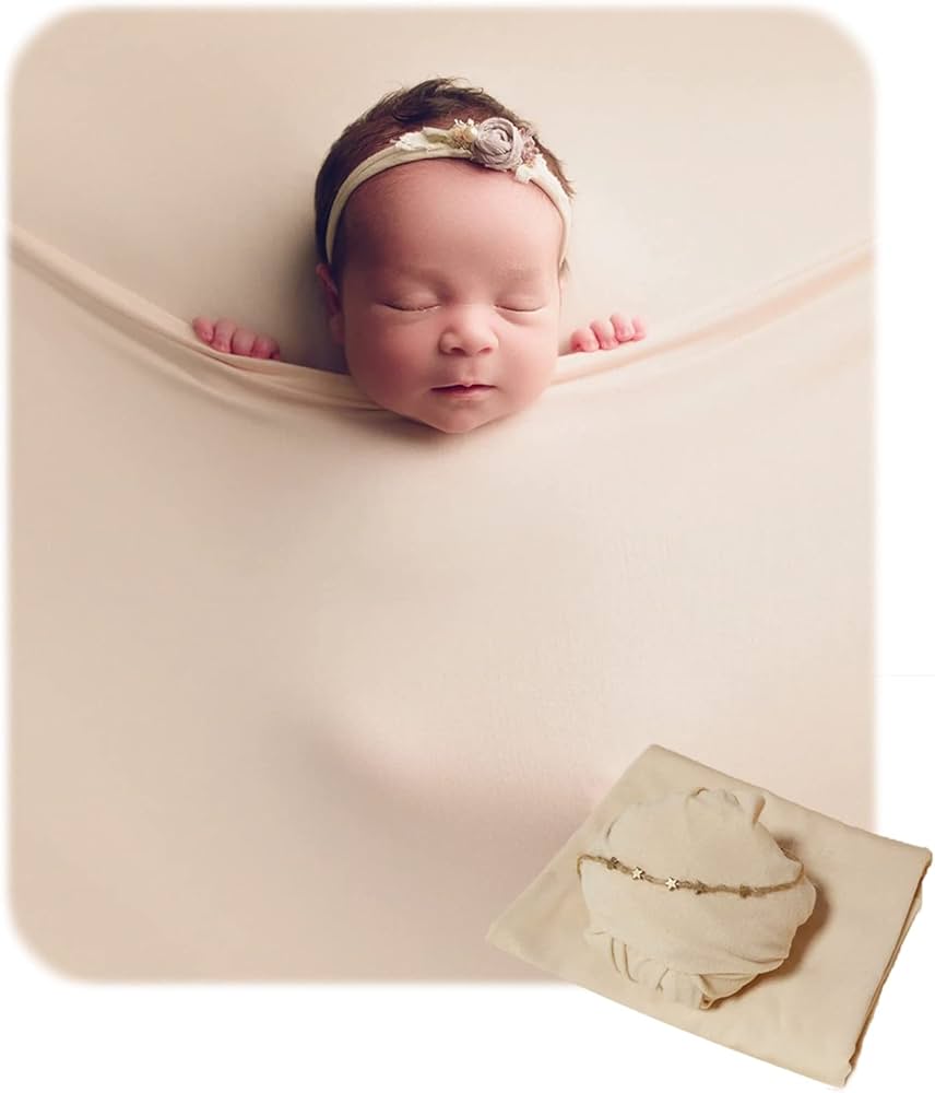 Amazon.co.jp: ニューボーンフォト おくるみ ラップ 3点 セット 撮影