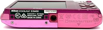 Amazon | Nikon デジタルカメラ COOLPIX S3600 8倍ズーム 2005万画素