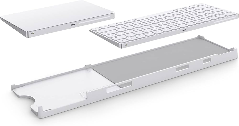 Bestand Apple Magic Kablosuz Klavye ve Apple Magic Trackpad ile