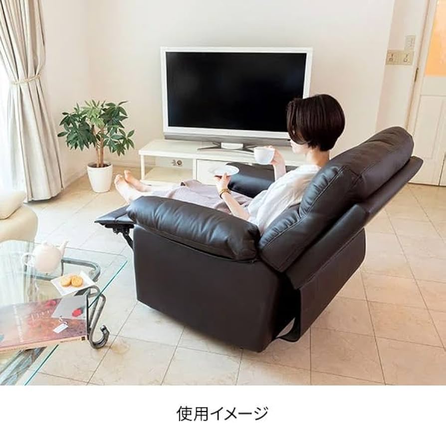 ☆ha_aページ☆ ホワイトリクライニングソファとスツールセット 楽天