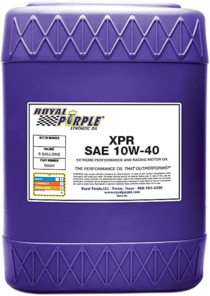 Amazon.co.jp: 正規輸入品 ROYAL PURPLE SYNTHETIC OIL XPR ロイヤル