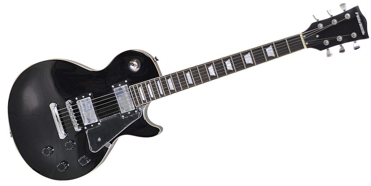 Amazon | PLAYTECH (プレイテック) エレキギター LP400 Black レス