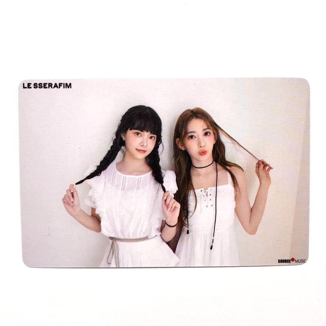 le sserafim 一直娱 当選者限定 中華 青島 サクラ ヨントン トレカ le