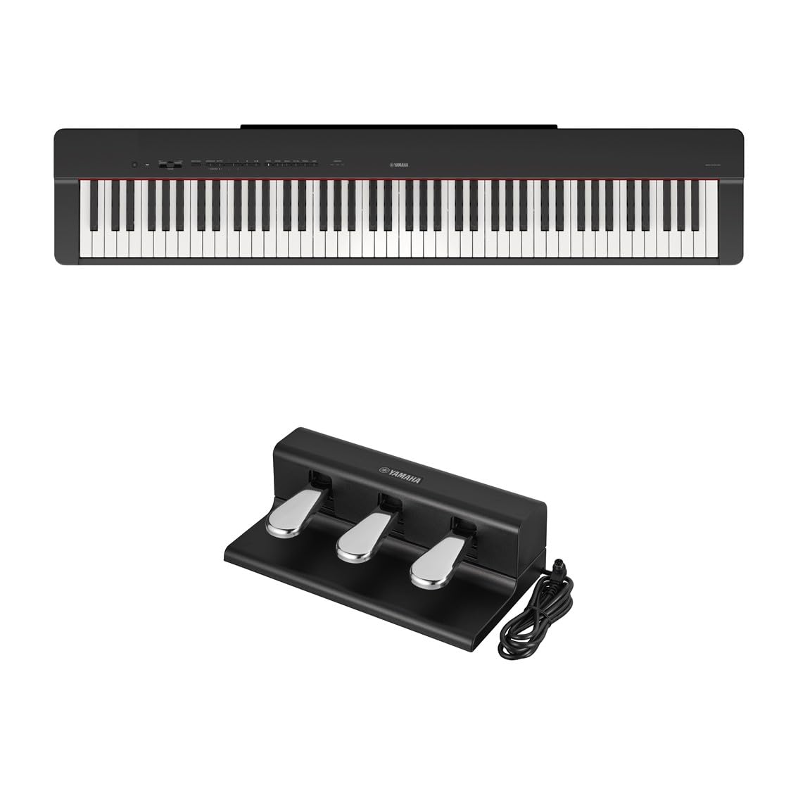 Amazon | 【セット買い】ヤマハ YAMAHA P-225B Pシリーズ 88鍵盤