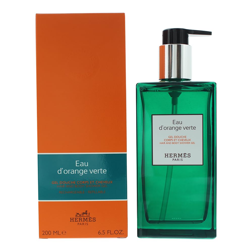 Amazon.com : Hermes Eau d'Orange Verte Hair and Body Shower Gel