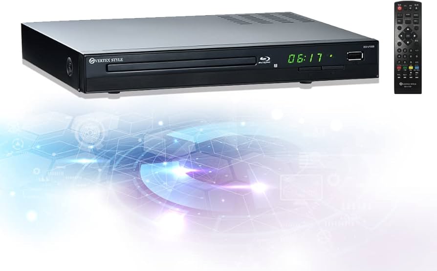 Amazon | VERTEX ブルーレイディスクプレイヤー BD-V1006 | VERTEX