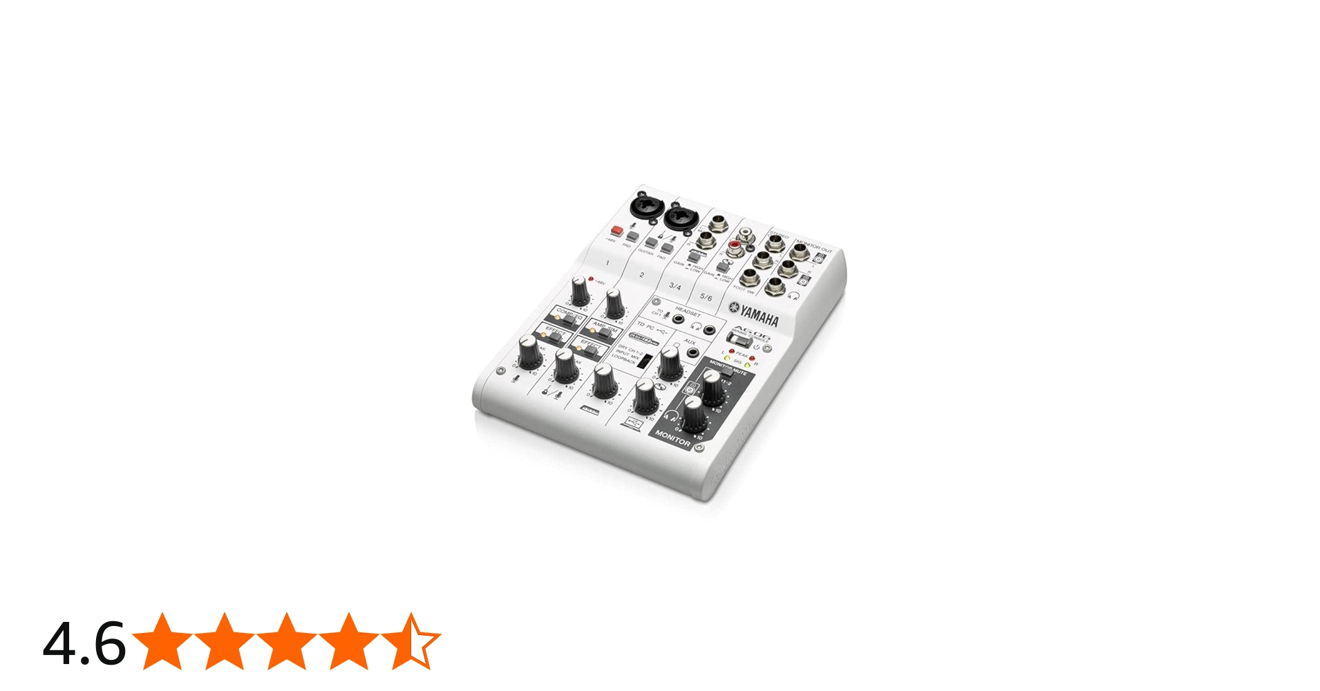 Amazon.co.jp: YAMAHA AG06 ウェブキャスティングミキサー (ヤマハ