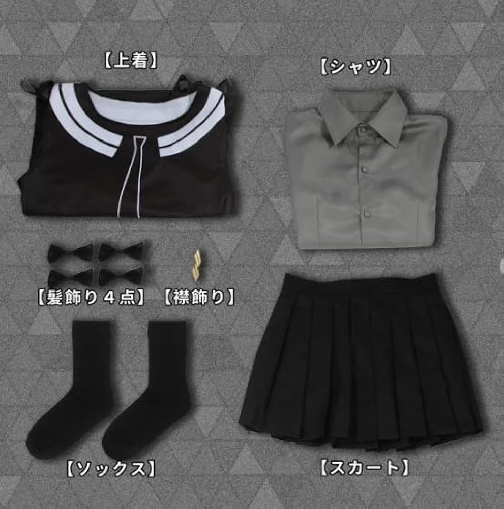 Amazon.co.jp: Wo Wo 商贸& VTuber 七次元生徒会 周央サンゴコスプレ