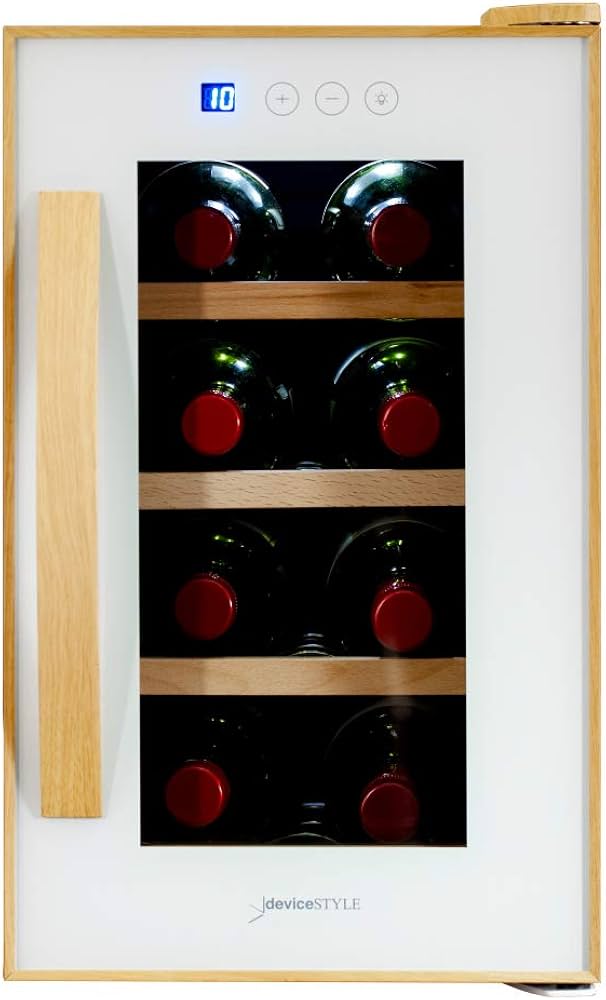 Amazon｜CE-8W-W(ホワイト) 8本用ワインセラー ペルチェ式｜ポアラー