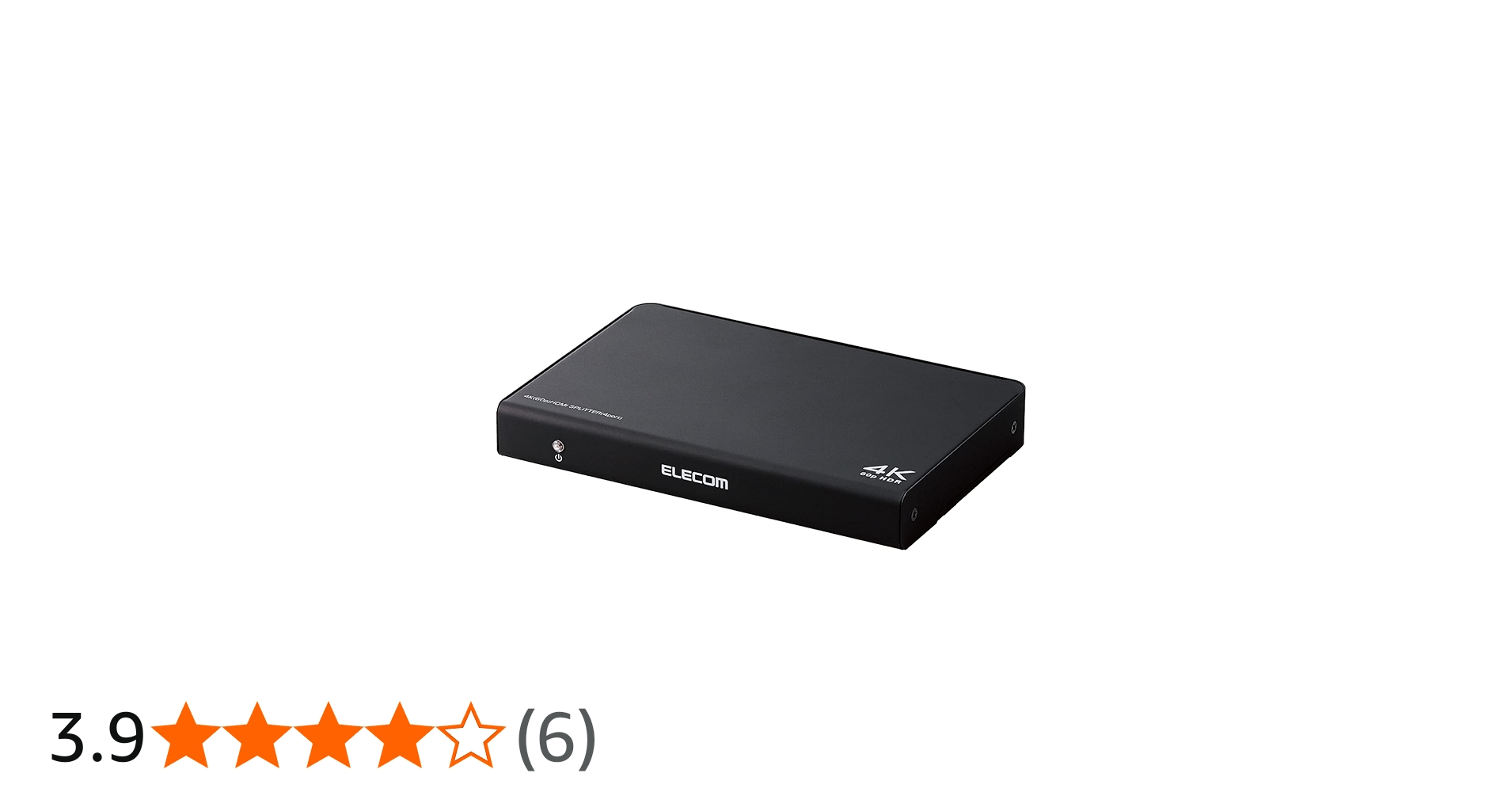 Amazon | エレコム HDMI分配器 4K 60Hz(18Gbps) 1入力 4出力 HDCP2.2