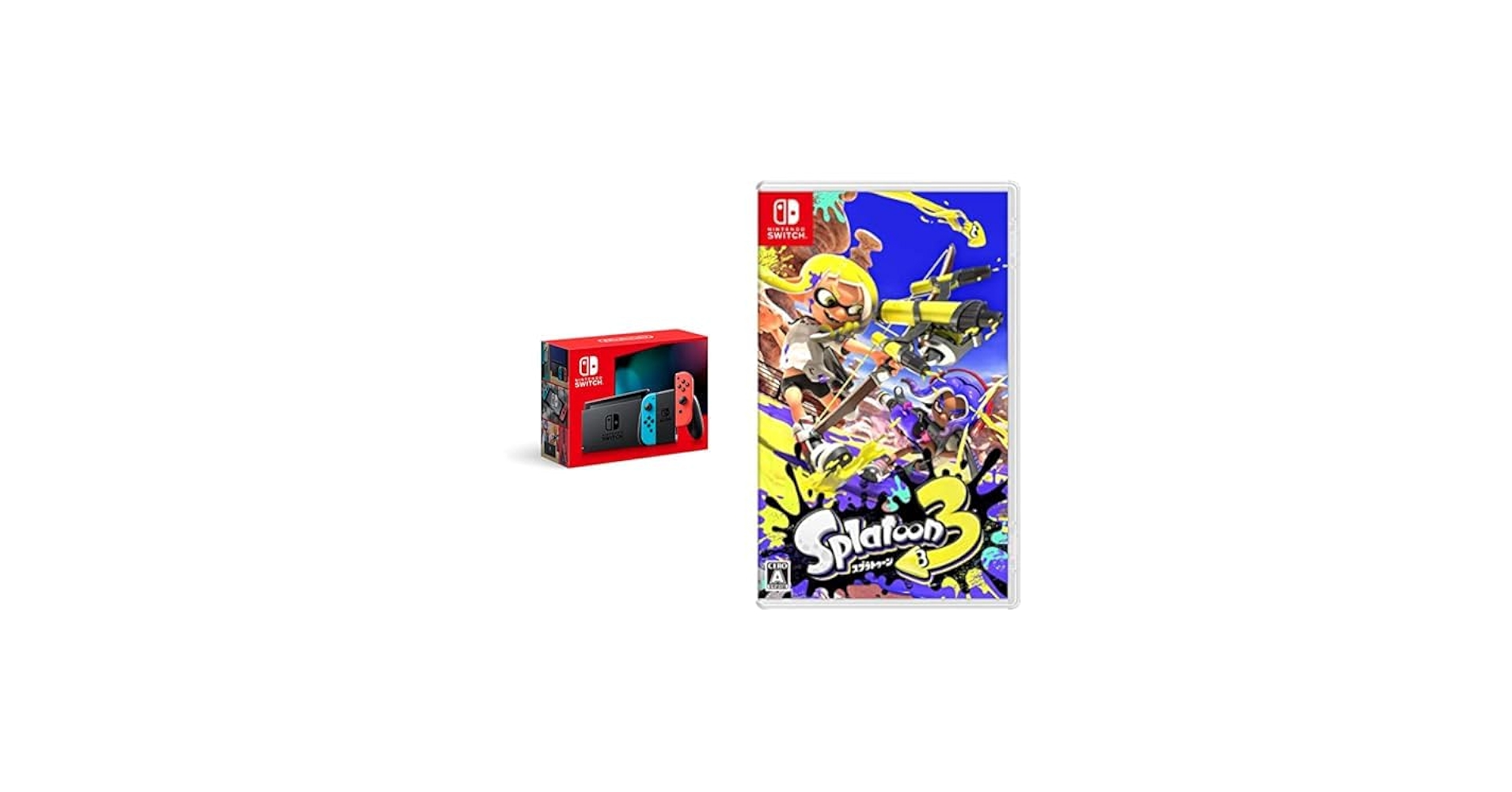Amazon.co.jp: Nintendo Switch Joy-Con(L) ネオンブルー/(R) ネオン