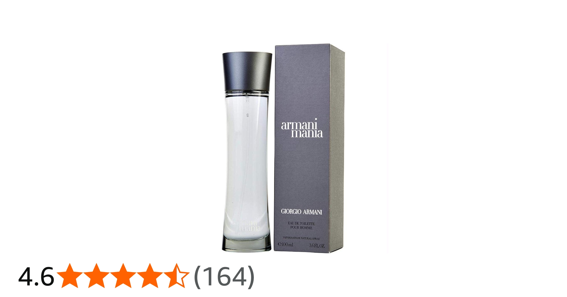 Amazon.co.jp: ジョルジオアルマーニ マニア オムEDT SP 100ml/3.3oz