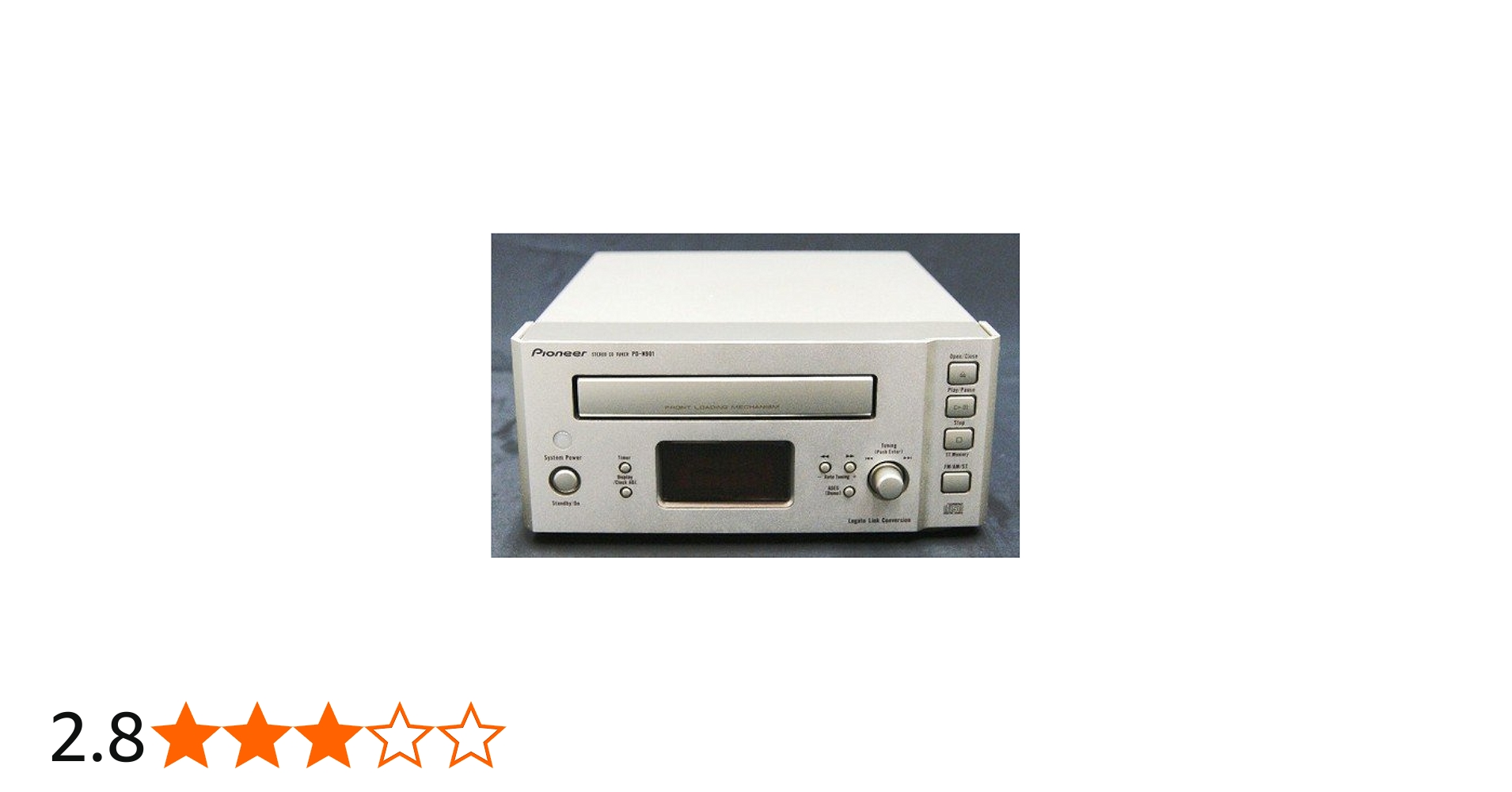 Amazon | PIONEER パイオニア PD-N901 ステレオCDチューナー （CD