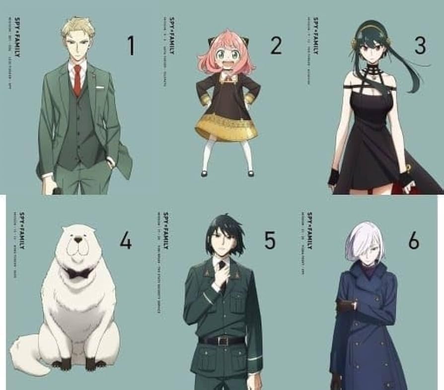 Amazon.co.jp | SPY×FAMILY 初回生産限定版 ブルーレイ 全6巻セット