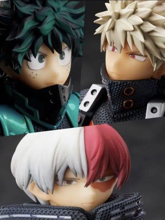 Amazon.co.jp: ヒロアカ ステルススーツ 緑谷出久 爆豪勝己 轟焦凍 3体