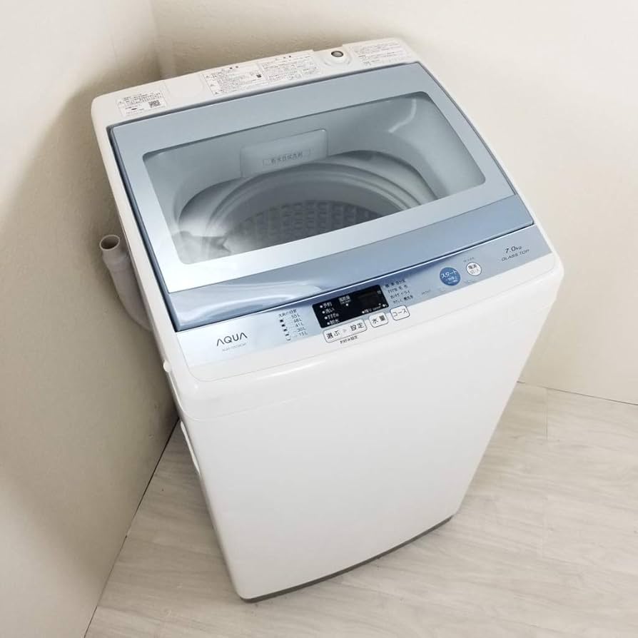 Amazon | AQW-GS70E-W(ホワイト) 全自動洗濯機 上開き 洗濯7kg
