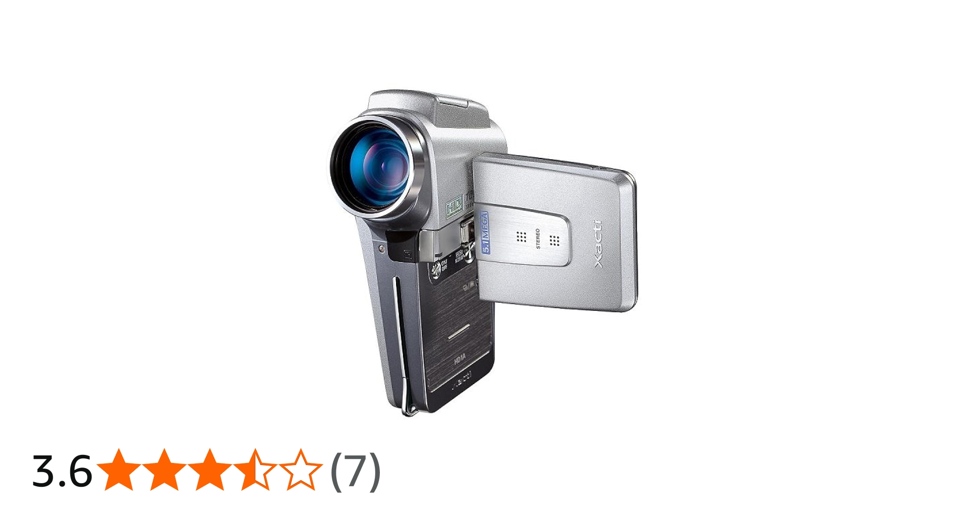 Amazon | SANYO デジタルムービーカメラ Xacti DMX-HD1A シルバー