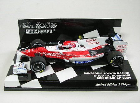 Amazon | 1/43 PMA ミニチャンプス F1 Panasonic TOYOTA Racing TF109