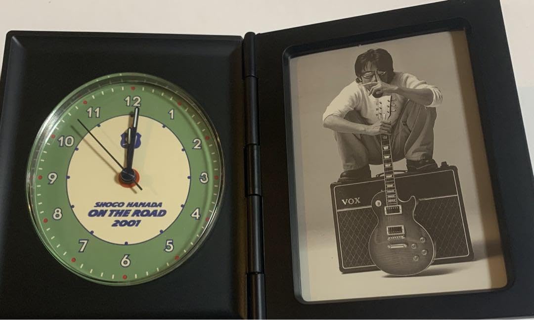 浜田省吾目覚まし時計 ON THE ROAD 2001 ツアーグッズ 難あり 浜田省吾