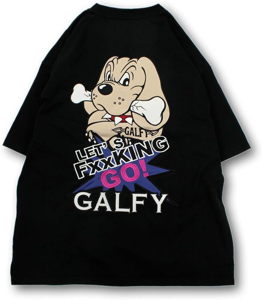 Amazon.co.jp: 【GALFY/ガルフィー GO ! ガルフィーTシャツ ブラック