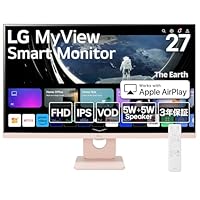 Amazon.co.jp: LG スマートモニター / 27SR50F-P/MyView Smart Monitor