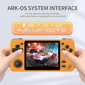 Amazon | Powkiddy RGB10X ハンドヘルドゲームコンソール – 8000以上の