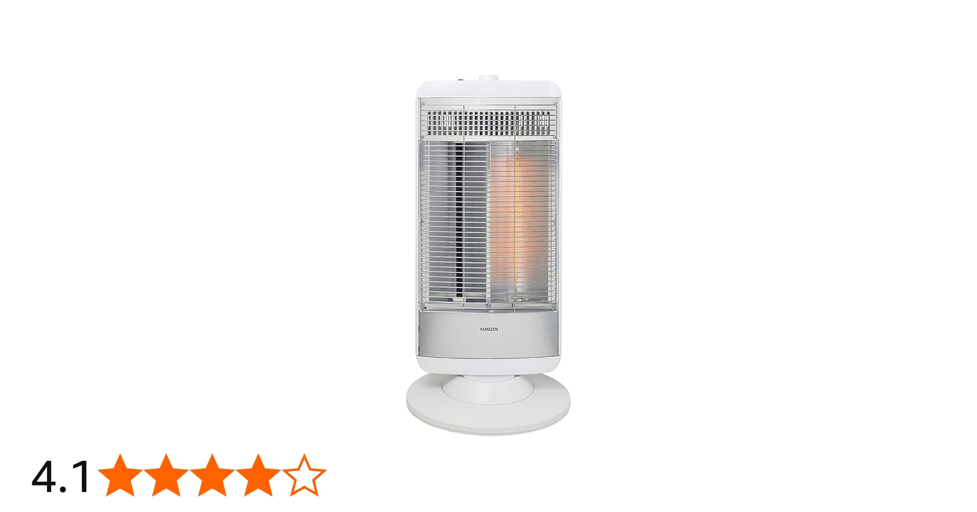 Amazon | [山善] 速暖 カーボンヒーター + 遠赤外線 シーズヒーター