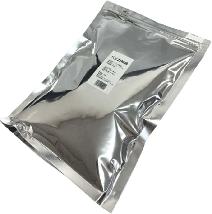 Amazon.co.jp: 【500g】ハッカ結晶 薄荷脳 メンソール 天然 L