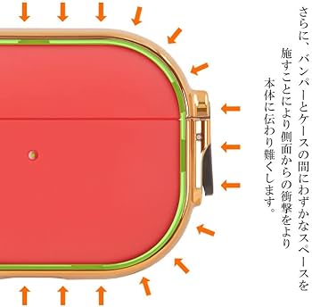 Amazon | ZENIX DESIGN TECH Airpods Pro2 用 ケース 第2世代 カラビナ