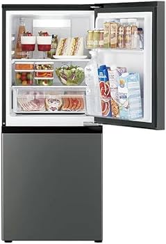 Amazon | 冷凍冷蔵庫 右開き 2ドア 137L （色：ダークシルバー） AQR