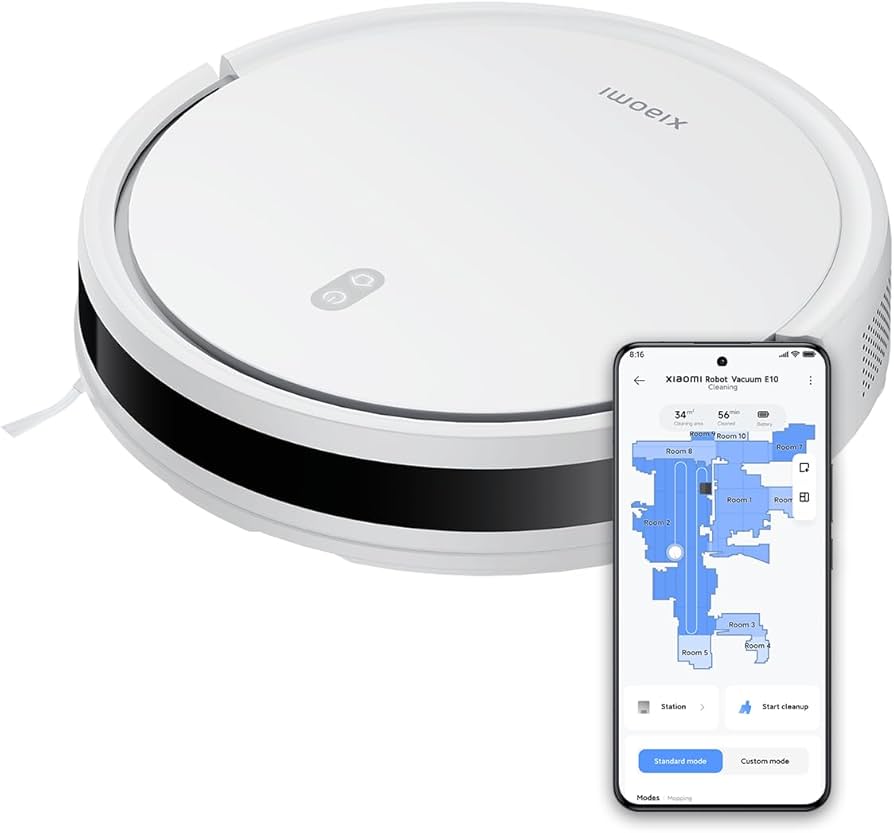 Amazon | Xiaomi ロボット掃除機 E10 2-in-1 吸引・水拭き両用 4000Pa