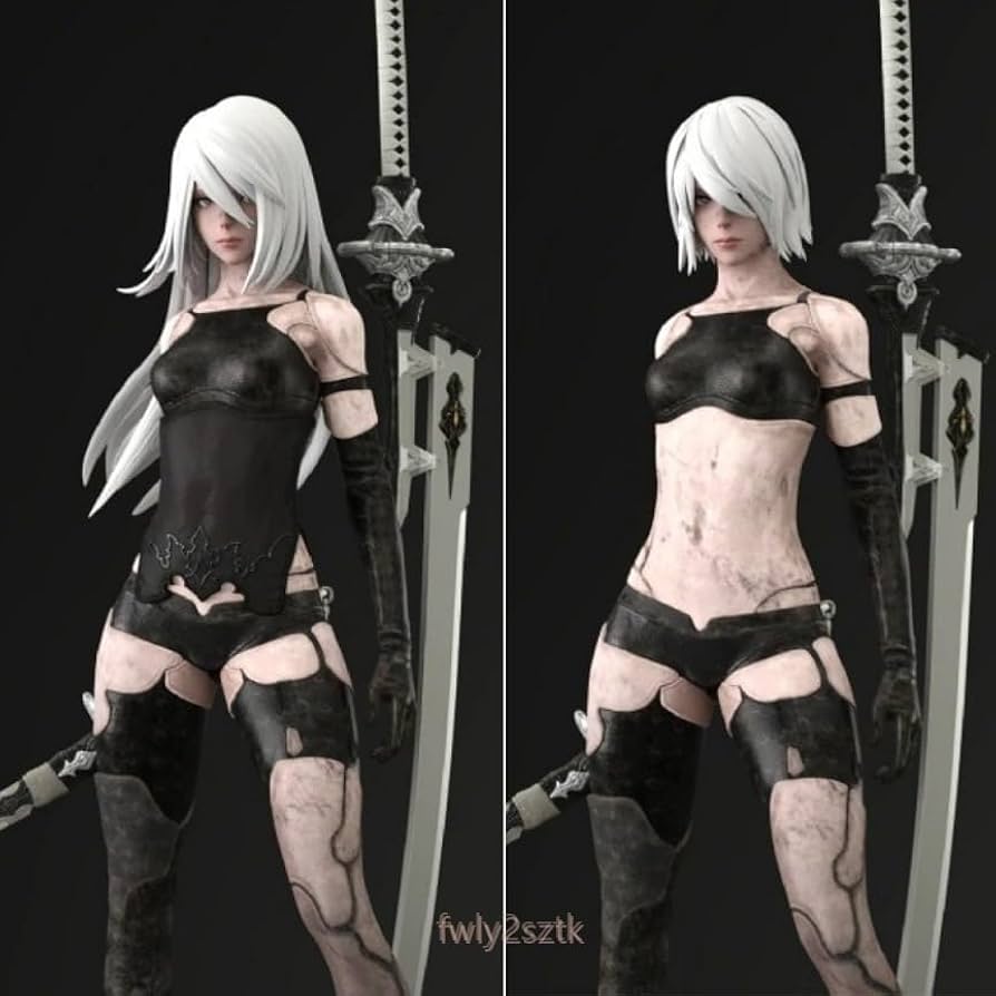 Amazon.co.jp: A2 ヨルハA型二号 ニーア・オートマタ 17 29cm ガレージ