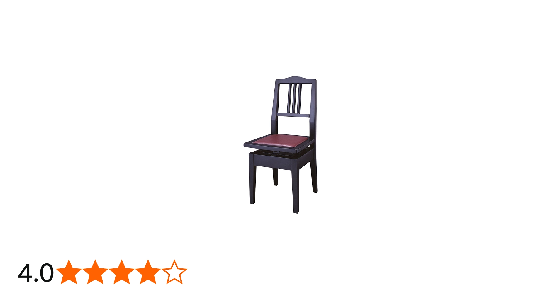 Amazon.co.jp: YAMAHA/ヤマハ 製 ピアノ専用椅子 No.5 A 黒/半艶塗装