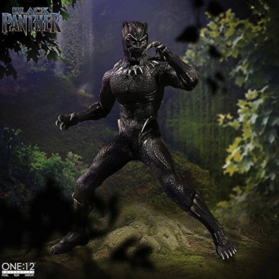 Amazon.com: One:12 Collective: Marvel Black Panther Action Figure