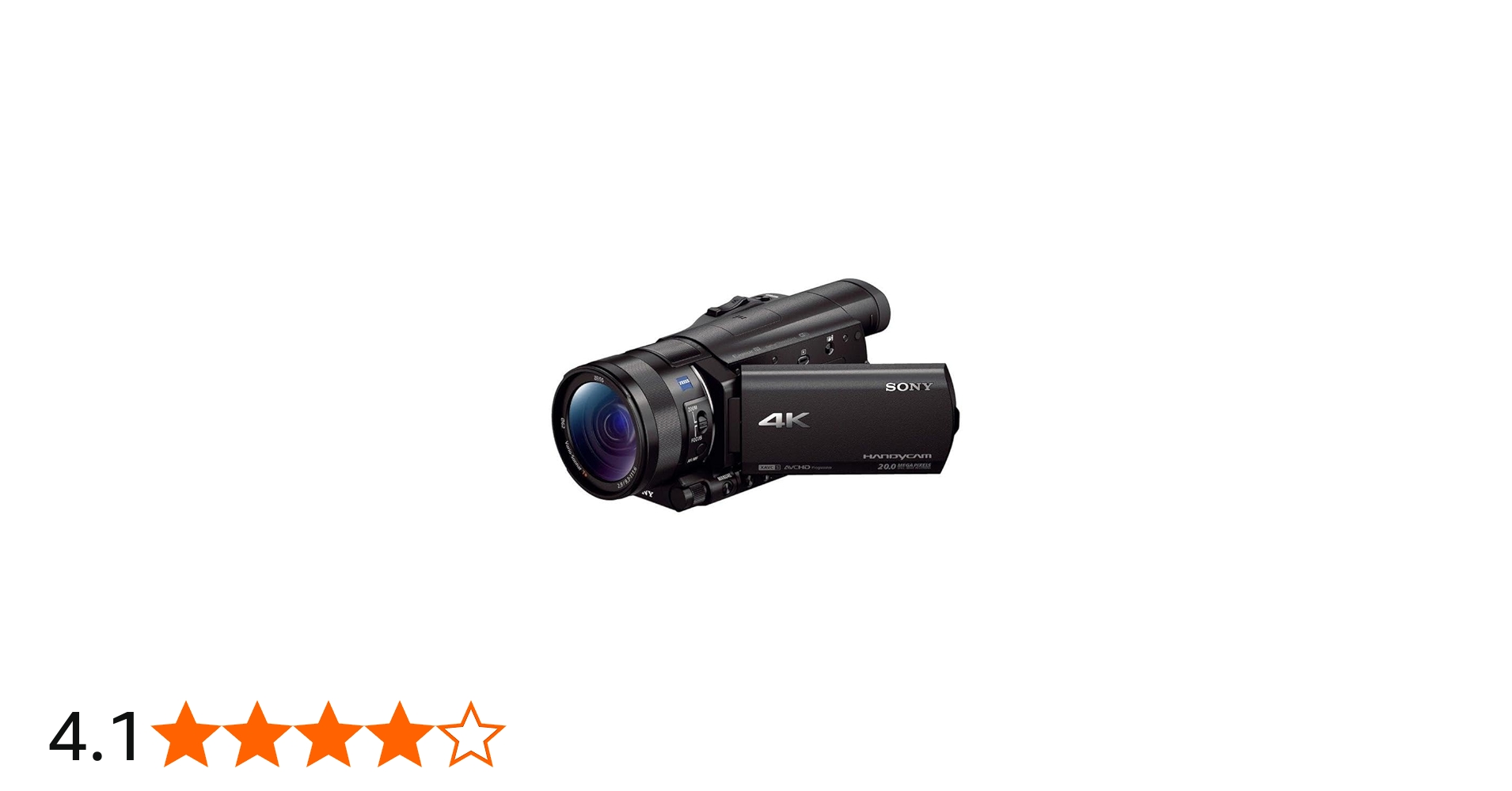 Amazon.co.jp: SONY ビデオカメラ FDR-AX100 4K 光学12倍 ブラック