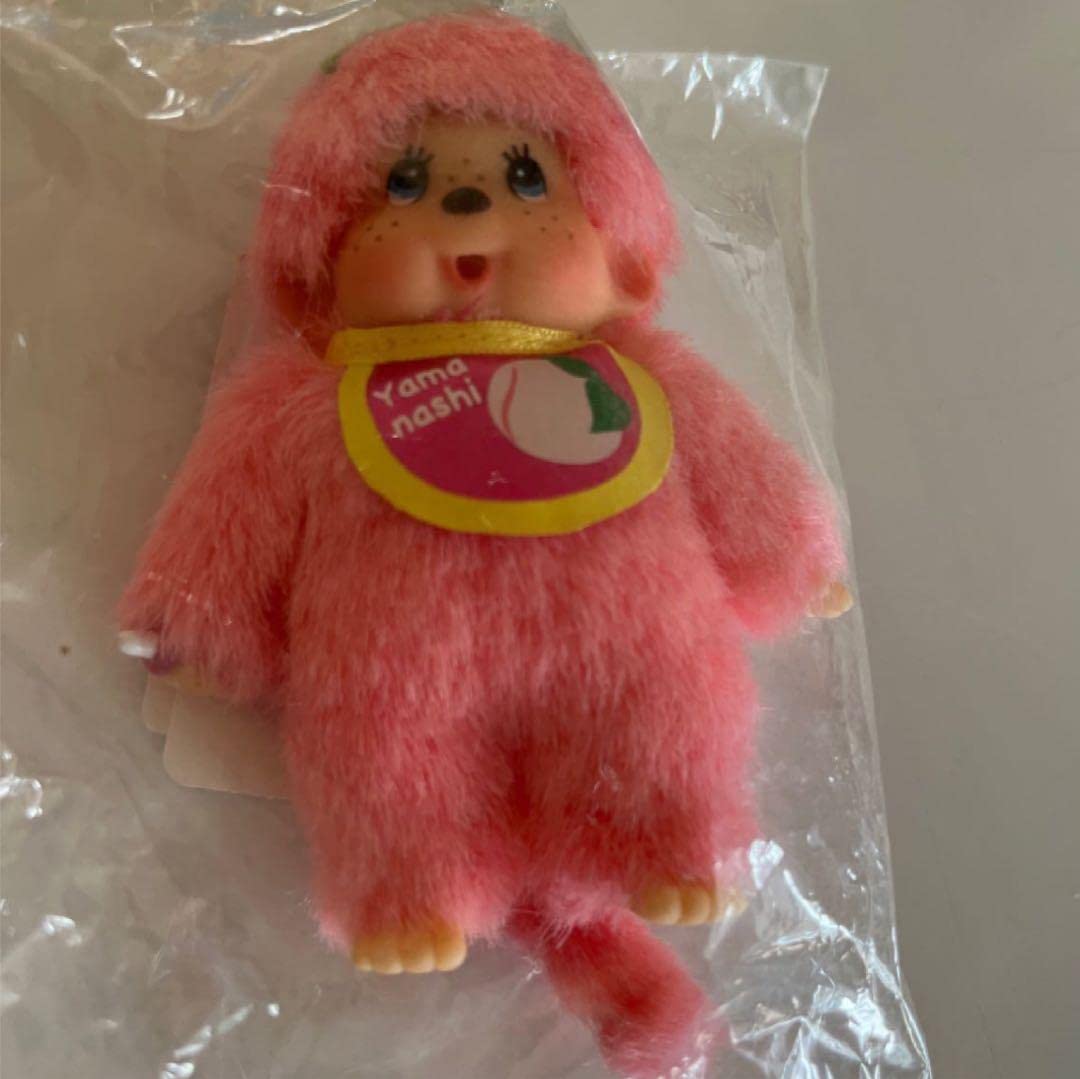 Amazon.co.jp: 山梨限定 もんちっち モンチッチ ピンク 桃 ぬいぐるみ