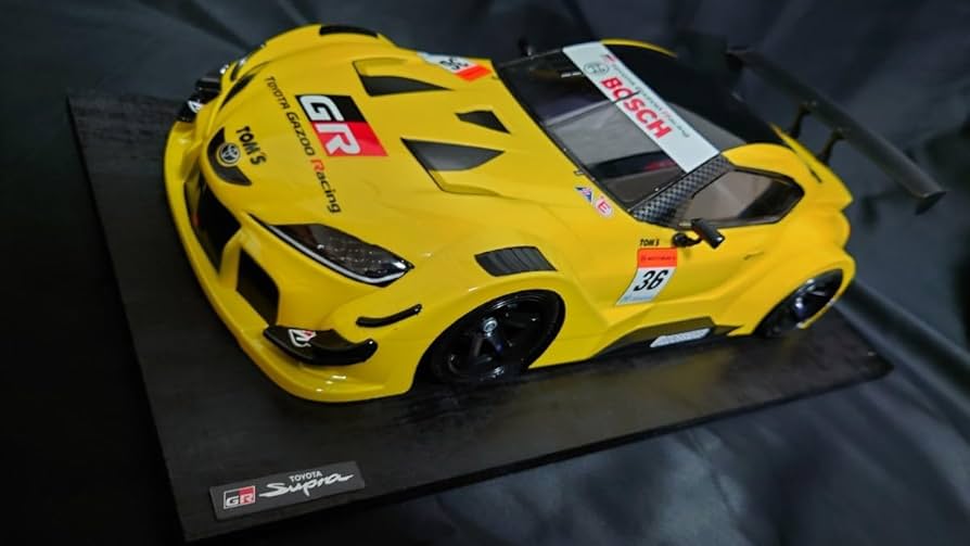 Amazon | 110 RCボディ タミヤ au TOM'S GRスープラ GT500 完成品 TT01