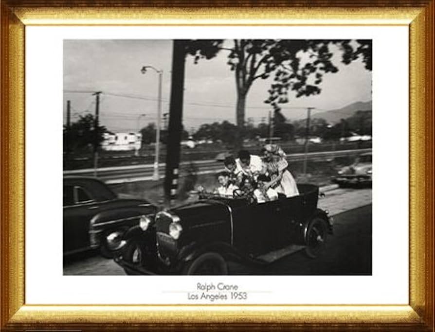 Amazon｜ポスター ラルフ クレイン Joyriding Teenagers、 Los Angeles