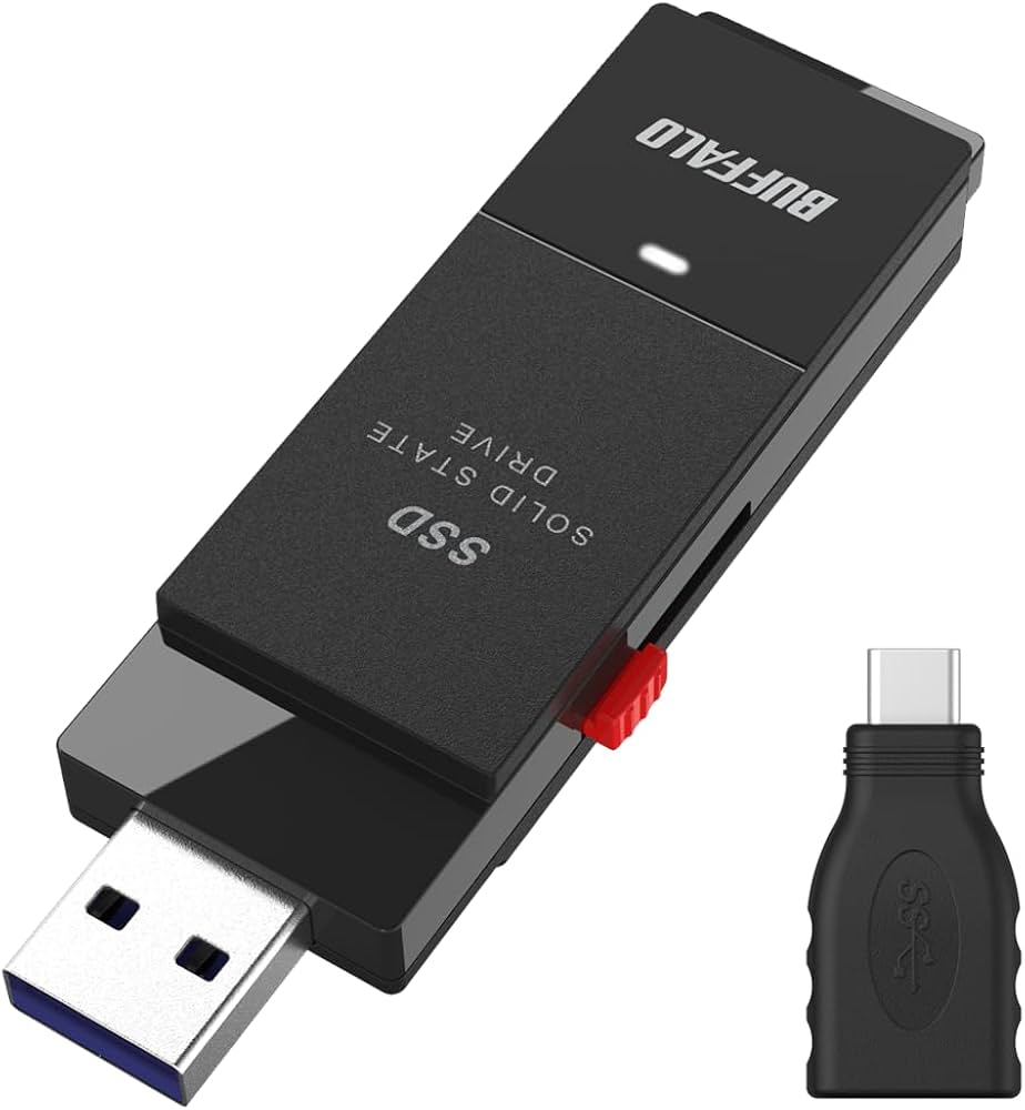 Amazon | バッファロー SSD 外付け 1.0TB USB3.2 Gen2 読込速度600MB