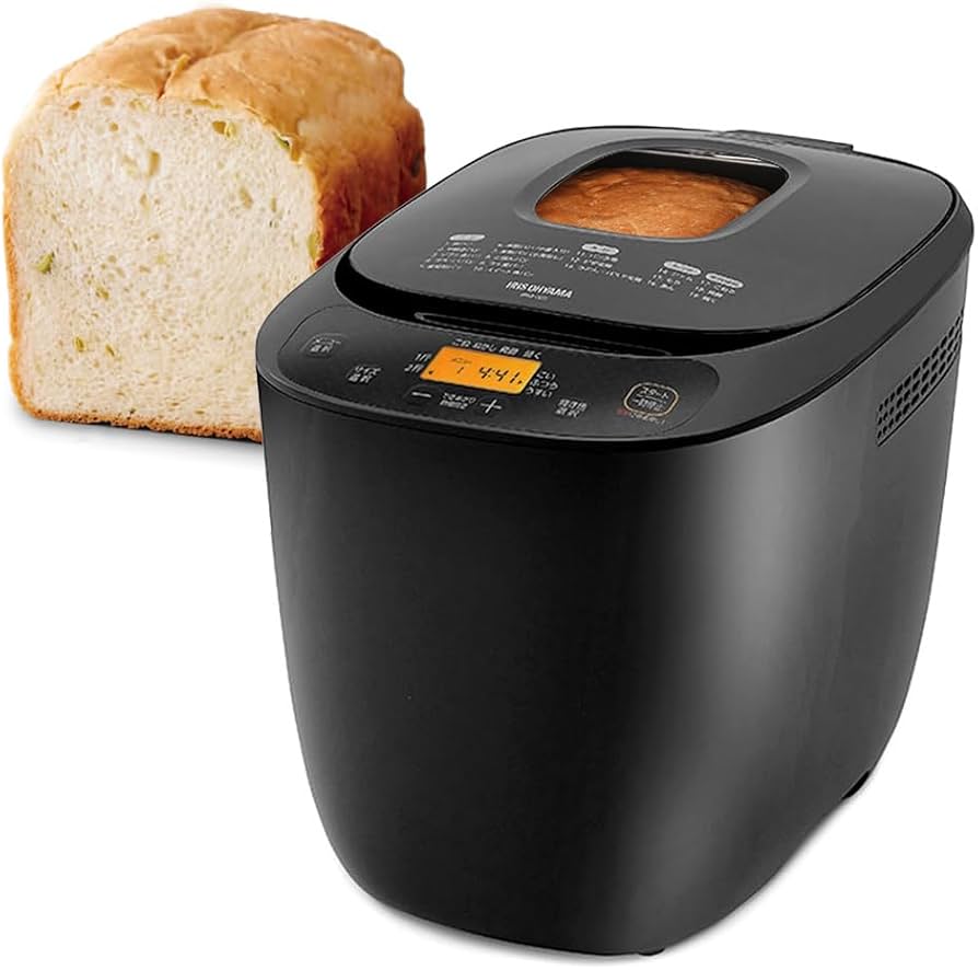 新品IRIS OHYAMA ホームベーカリー IBM-020-B Amazon | アイリス