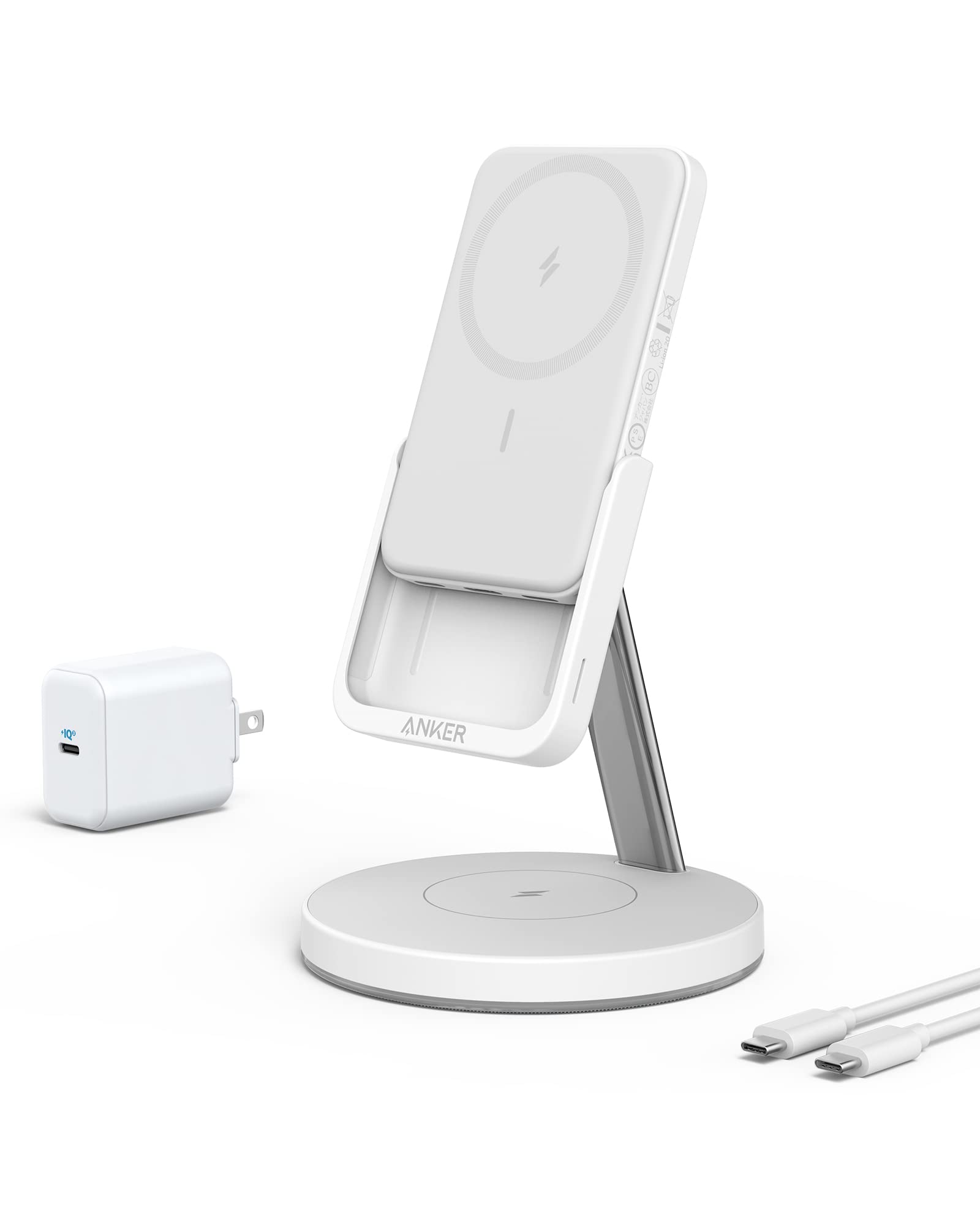 Amazon.co.jp: Anker 633 Magnetic Wireless Charger (MagGo