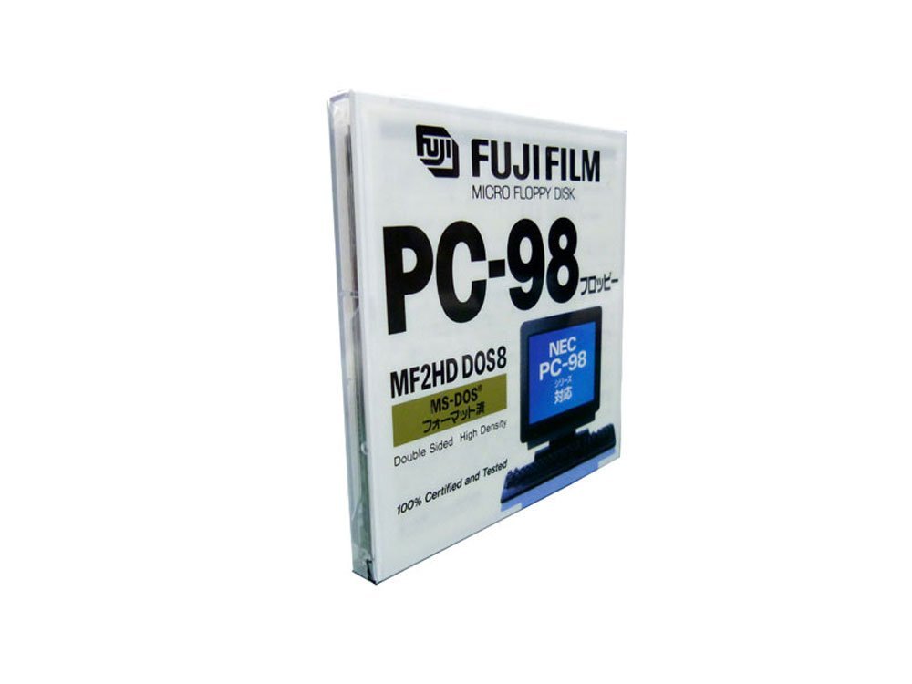 Amazon | FUJIFILM PC-98フロッピー MS-DOSフォーマット済 1枚入り
