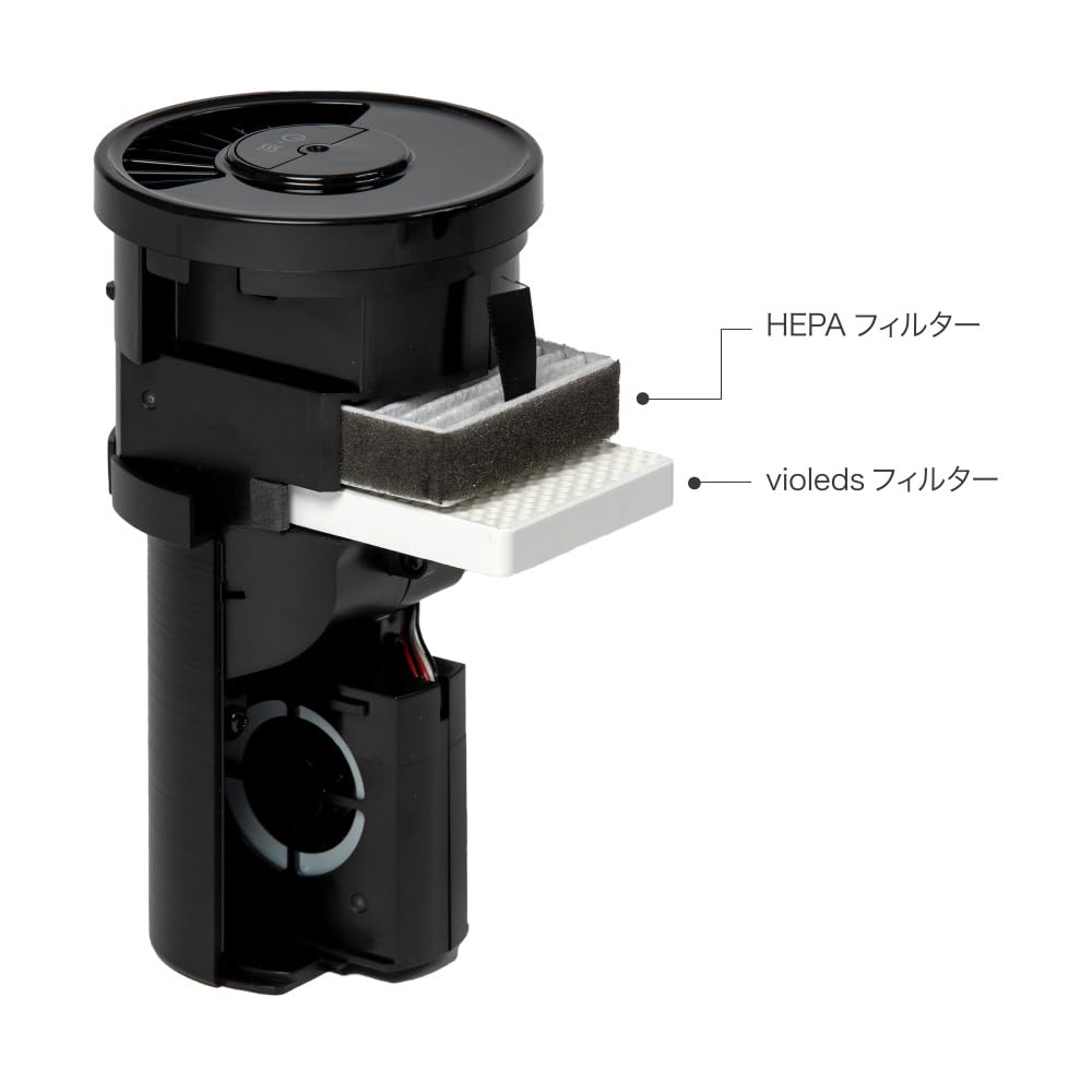 Amazon | UV殺菌消臭器 LEDピュア AH2 (USB電源) (ホワイト) | NITRIDE