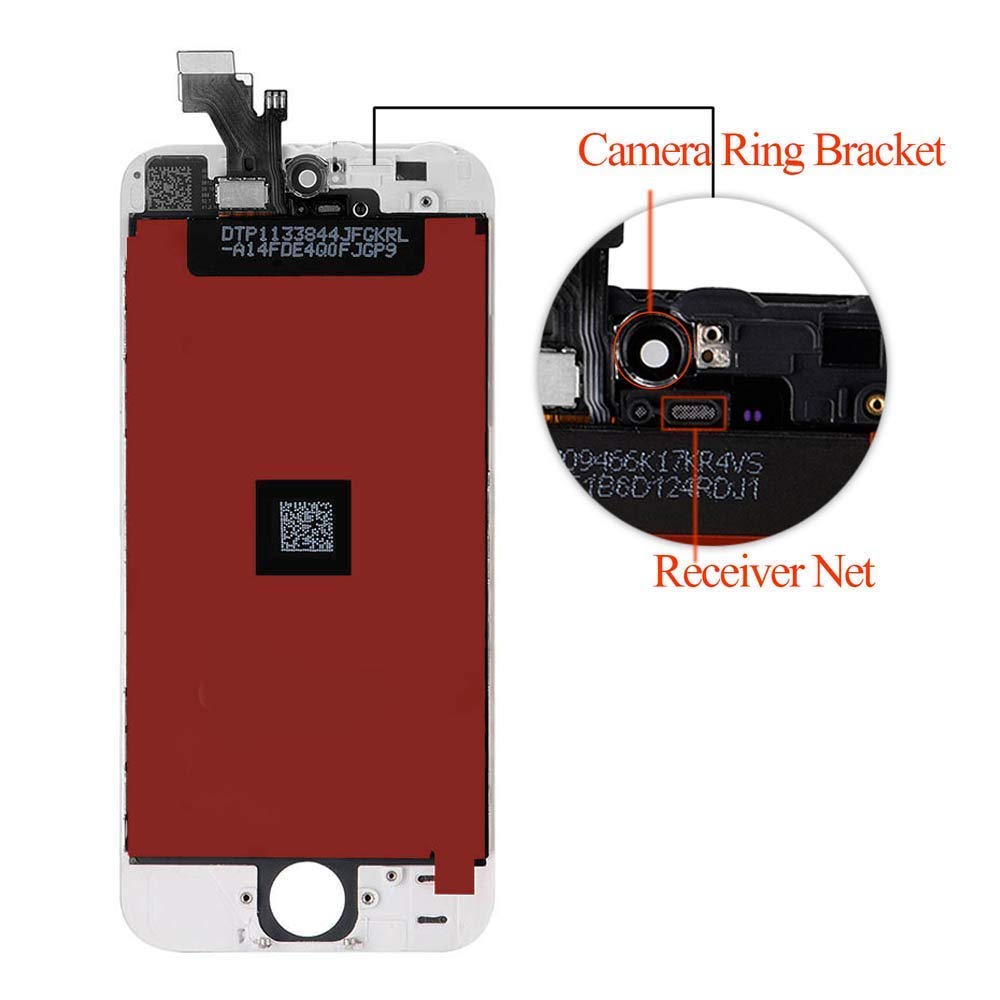 Amazon.co.jp: SRJTEK For iPhone 5 液晶パネル フロントパネル