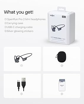SHOKZ OpenRun Pro 2-Bone Conduction Headphones,Open-Ear Bluetooth