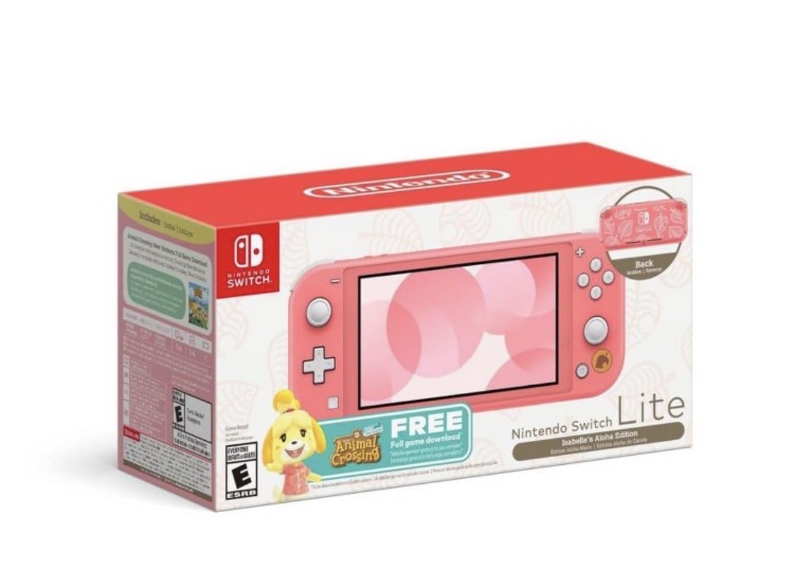 Amazon.com: Nintendo Switch Lite Animal Crossing: New Horizons