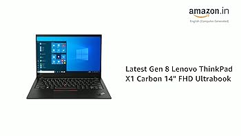Latest Gen 8 Lenovo ThinkPad X1 Carbon 14